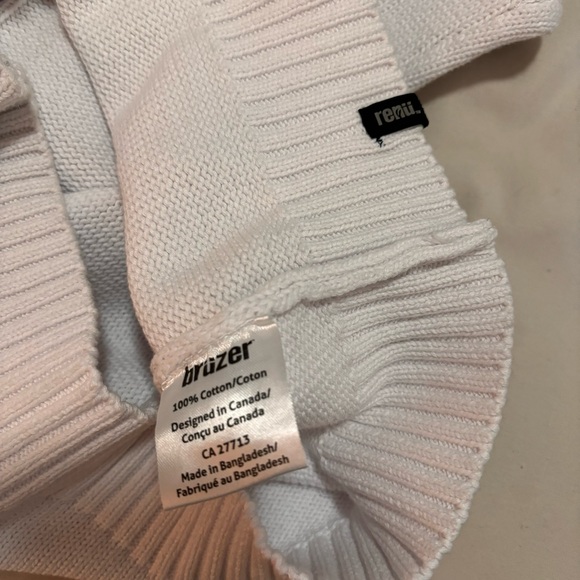 NWT Colorado Avalanche Cable Knit Pullover Crewneck Sweater Size Large - Picture 7 of 11